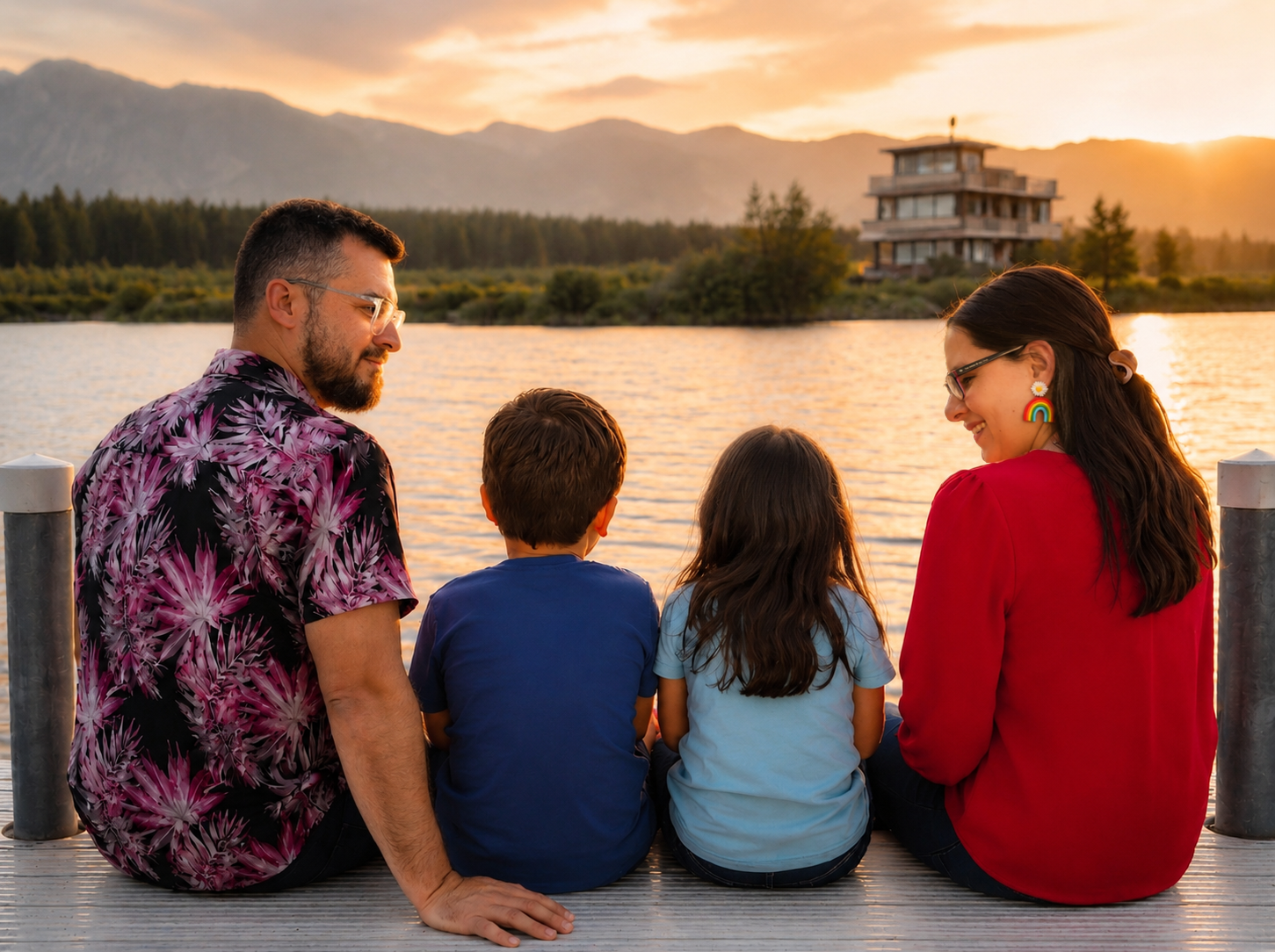 Family moment that illustrates the MarMilo story